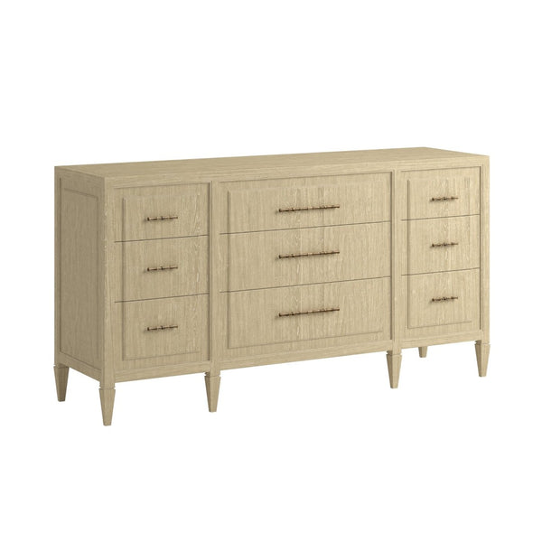 A.R.T. Furniture Eave II Dresser - Modern Minimalist Storage Solution with Sleek Lines & Warm Wood Finish for Any Space 436131-1825