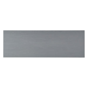 Homelegance By Top-Line Miranda Cornice Iron and Wood Entryway Console Table Grey Wood