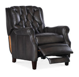 Palmer Press Back Recliner Grey RC111-PB-095 Hooker Furniture