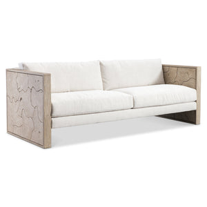 Bernhardt Bernhardt Madura Teak Outdoor Sofa with Plush Cushions for Resort Patio Living O9467A