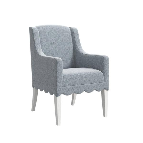 A.R.T. Furniture Haven Elegant Upholstered Hostess Chair in Soft Light-Blue - Timeless Charm for Cozy Spaces 339201-2367