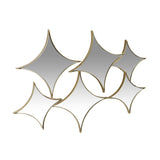 Christopher Knight Home® - Noble House - Mauney Modern Glam Star Cluster Wall Mirror