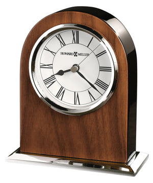 Hekman Furniture 645769 Palermo Tabletop Clock – Elegant Walnut Finish, Silent Quartz Movement, Perfect Home Decor Accent  Palermo Tabletop Clock 645769