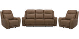 Haywood Power Reclining Living Room Set with USB Charging, Contoured Arms, and Modern Comfort Features