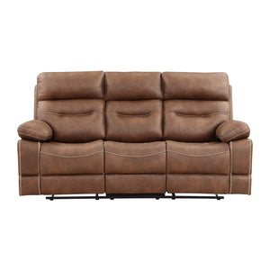 English Elm Steve Silver - Rudger - Manual Reclining Sofa - Brown