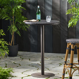 Christopher Knight Home® Noble House Rattan 26" Round Bar Table