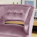 Christopher Knight Home® - Noble House - Mariposa Mid Century Light Lavender Velvet Accent Chair