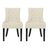 Christopher Knight Home® - Noble House - Hayden Tufted Fabric Dining/ Accent Chair - Set of 2