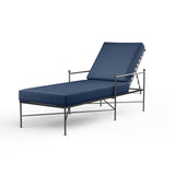 Provence Chaise Lounge in Spectrum Indigo w/ Self Welt SW3201-9-48080 Sunset West