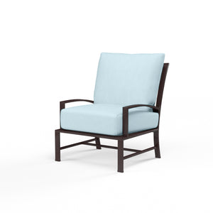 La Jolla Club Chair in Canvas Skyline w/ Self Welt SW401-21-14091 Sunset West