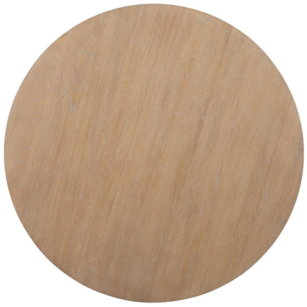 Hooker Furniture Commerce Willow End Table With Scalloped Edges, Light Oak Finish, Soft-Close Door & Hidden Locking Storage 7228-80247-82