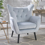 Christopher Knight Home® - Noble House - Seigfried Velvet Arm Chair