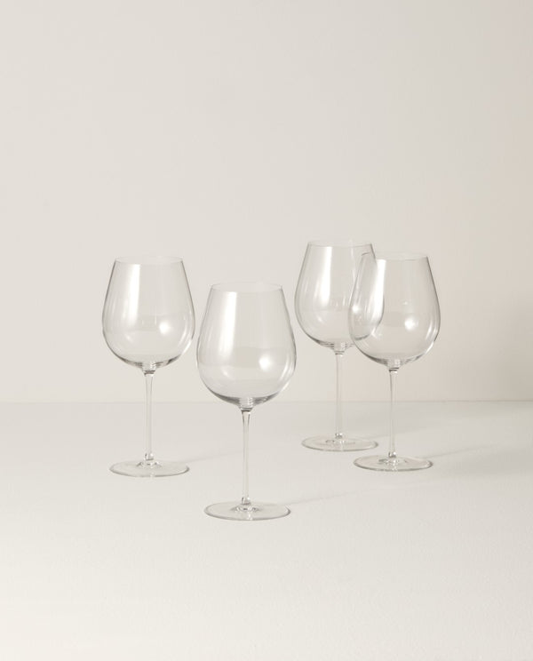 Lenox Signature Series Warm Region 4-Piece Wine Glass Set Clear, NO COLOR GLASS,CRYSTAL 891335