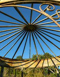 Park Hill Aged Metal Gazebo EDX90088