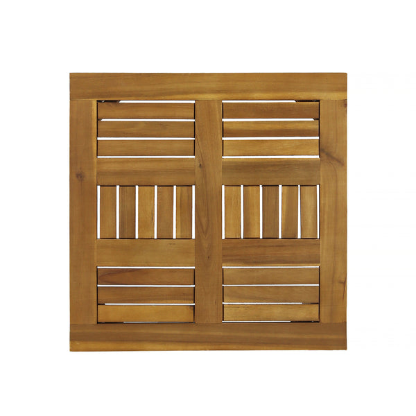 English Elm Christopher Knight Home® - Hampton Acacia Wood Side Table for Outdoor Use, Low-Profile 20" Square Top, Durable 300lb Capacity Natural 61350.00