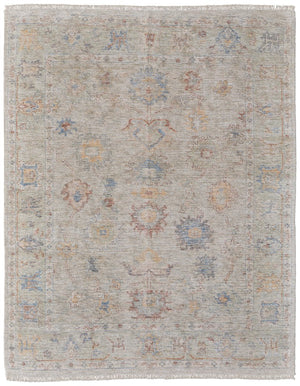 Feizy Rugs Caldwell Handwoven Wool And Viscose Area Rug – Elegant Floral Design For Transitional Spaces Brown,Tan,Blue Wool,Viscose 8798978fivymlte70