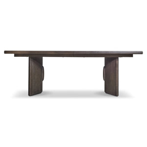 Bernhardt Bernhardt Geneve Wire-brushed Oak Dining Table with Architectural Base Seats Eight K2291