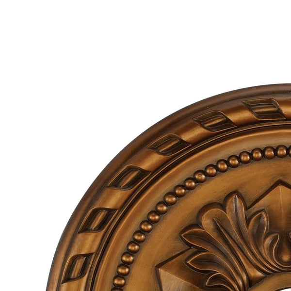 Atlas Corinthian 22'' Wide Ceiling Medallion - Elegant Architectural Accent for Modern Home Decor Antique Bronze LA11041-BZ