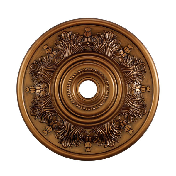 Atlas Lauderdale Decorative Medallion - Timeless Ceiling Accent for Chandeliers and Pendant Lights Antique Bronze LA11047-BZ