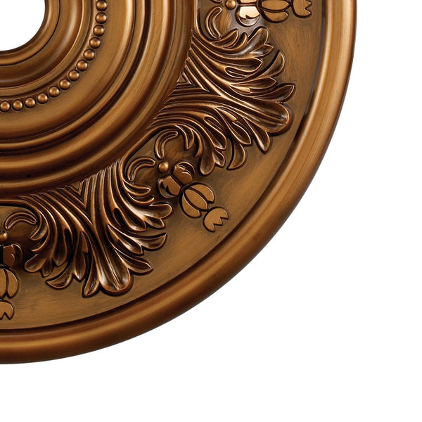 Atlas Lauderdale Decorative Medallion - Timeless Ceiling Accent for Chandeliers and Pendant Lights Antique Bronze LA11047-BZ