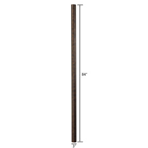 Atlas Outdoor Accessory Pole - Elegant Hazelnut Bronze for Durable Lighting in Pathways and Gardens LA11081-BZ