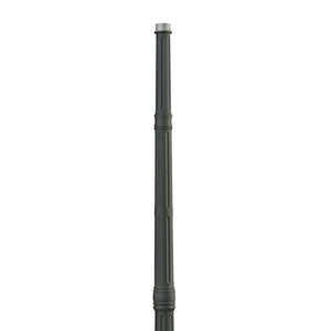 Atlas Outdoor Post - Charcoal Metal Lantern Support for Modern Outdoor Spaces, Durable & Weather-Resistant LA11082-BK