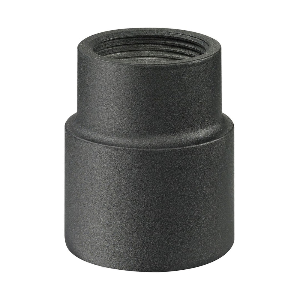 Atlas Post Connector - Charcoal Finish, Durable Metal Design for Outdoor Lighting Fixtures & Easy Installation LA11083-GY