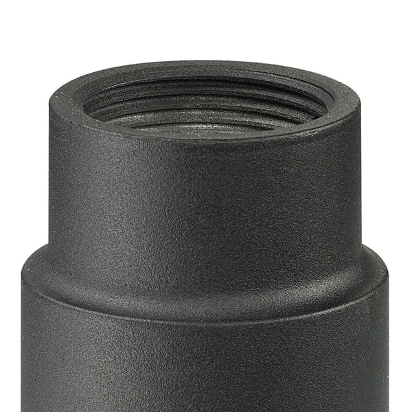 Atlas Post Connector - Charcoal Finish, Durable Metal Design for Outdoor Lighting Fixtures & Easy Installation LA11083-GY