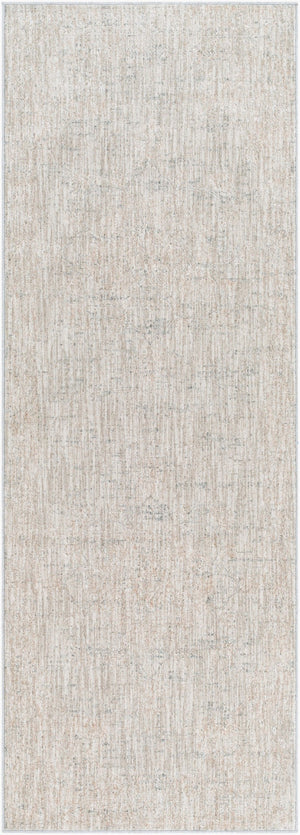 Livabliss Laila Traditional Polyester Area Rug Turkish High Low Pile for Living or Dining Rooms Olive, Light Gr 2'7" x 7'3" LAA2301-2773