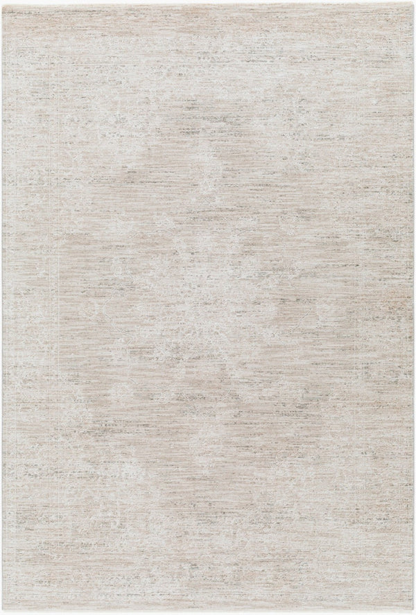 Livabliss Laila Traditional Polyester Area Rug Turkish High Low Pile for Living or Dining Rooms Olive, Light Gr 7'10" x 10'2" LAA2301-710103