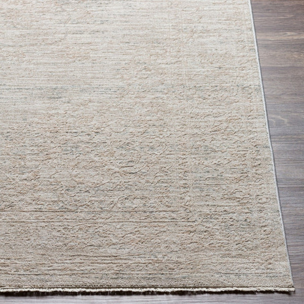Livabliss Laila Traditional Polyester Area Rug Turkish High Low Pile for Living or Dining Rooms Olive, Light Gr 2'7" x 7'3" LAA2301-2773