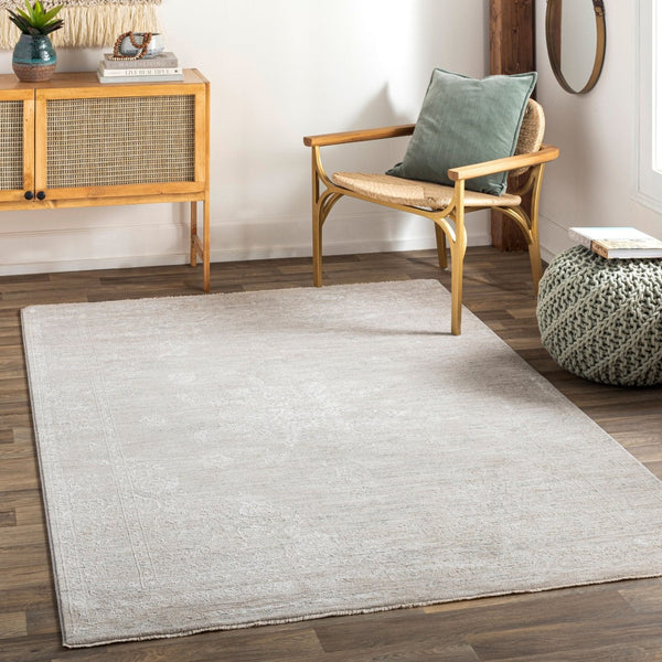 Livabliss Laila Traditional Polyester Area Rug Turkish High Low Pile for Living or Dining Rooms Olive, Light Gr 2'7" x 7'3" LAA2301-2773