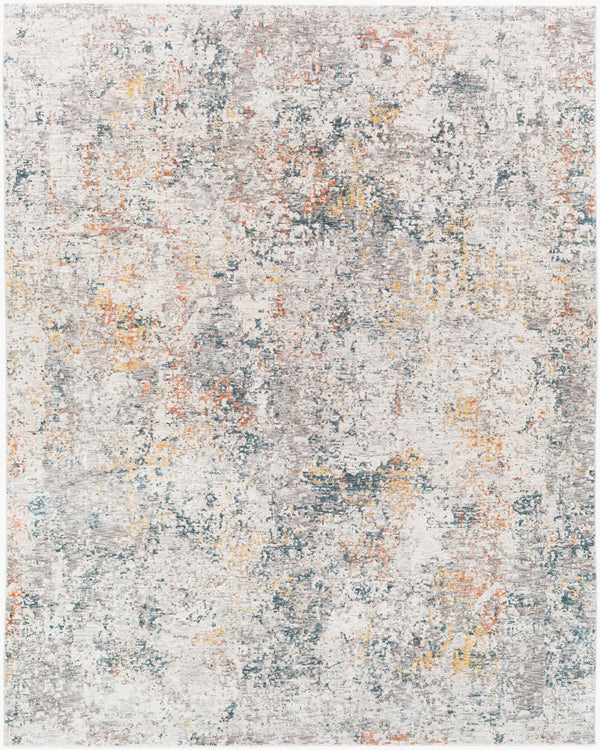 Livabliss Laila Dimensional High Low Polyester Area Rug for Living and Dining Spaces Light Gray, Whi 7'10" x 10'2" LAA2304-710103