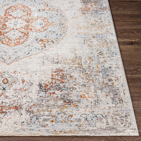Livabliss Laila Traditional Area Rug with High Low Pile Woven in Turkey for Large Living Spaces Rust, Teal 10' x 13'11" LAA2307-1014