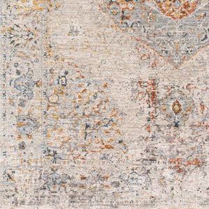 Livabliss Laila Traditional Area Rug with High Low Pile Woven in Turkey for Large Living Spaces Rust, Teal 10' x 13'11" LAA2307-1014