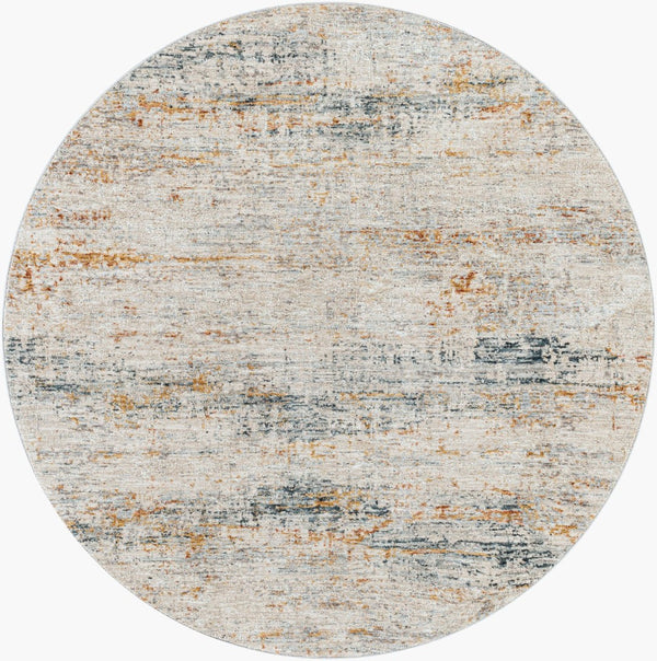 Livabliss Laila Geometric Fringe Area Rug Polyester Woven for Living Dining or Bedroom Use Teal, Dusty Sag 7'10" x 7'10" LAA2308-710RD