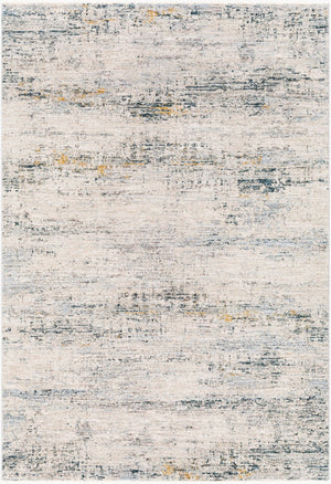 Livabliss Laila Minimalist Polyester Area Rug with Fringe Detail for Living and Dining Rooms Teal, Dusty Sag 10' x 13'11" LAA2309-1014