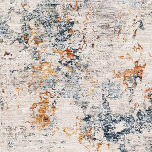 Livabliss Laila Fringe Border Polyester Area Rug Medium Pile for Modern Living Spaces Teal, Dusty Sag 5'3" x 5'3" LAA2315-53RD