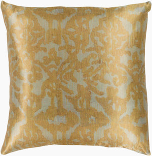 Surya Lambent 20" X 20" Durable Accent Pillow - Modern Design, Charming Woven Texture For Any Decor Light Sage Polyester,Polyester Lam002-2020p