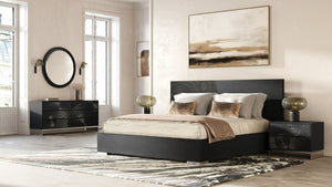 VIG Furniture Lamod Cirque - Modern Black Ash Bedroom Set VGVC-BD2368-SET