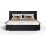 VIG Furniture Lamod Cirque - Modern Black Ash Bed VGVC-BD2368-BED