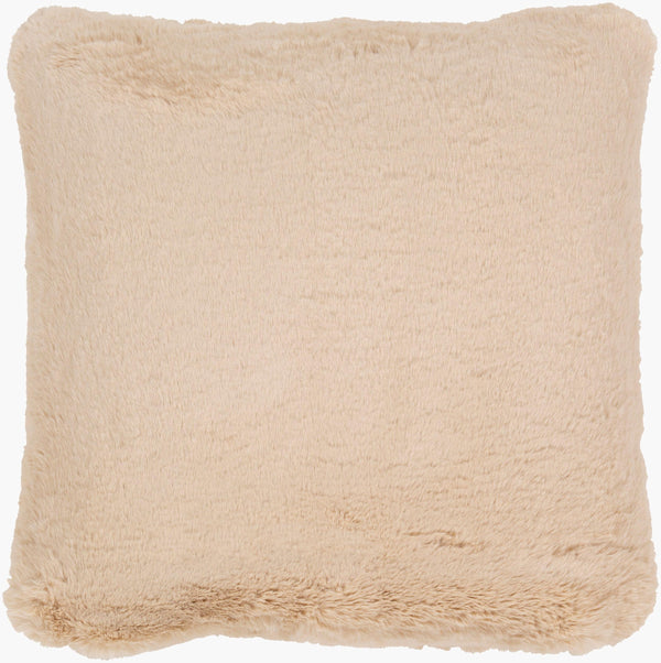 Surya Lapalapa Decorative 20"L X 20"W Accent Pillow – Stylish, Comfortable, And Machine Washable Elegance! Tan Polyester,Polyester Lap002-2020d