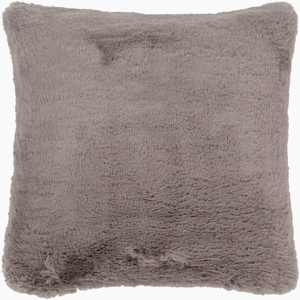 Surya Lapalapa Decorative 20"L X 20"W Accent Pillow – Stylish, Comfortable, And Machine Washable Elegance! Gray Polyester,Polyester Lap003-2020d