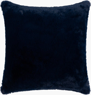 Surya Lapalapa Decorative 20"L X 20"W Accent Pillow – Stylish, Comfortable, And Machine Washable Elegance! Navy Polyester,Polyester Lap007-2020