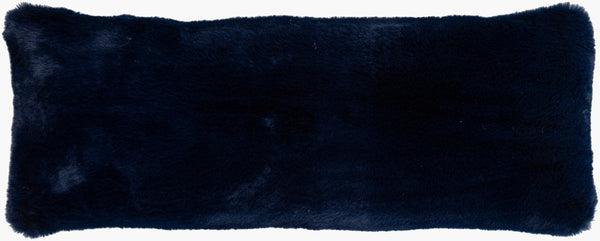 Surya Lapalapa Decorative 20"L X 20"W Accent Pillow – Stylish, Comfortable, And Machine Washable Elegance! Navy Polyester,Polyester Lap007-2020