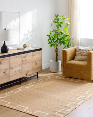 Livabliss Lanesra Hand-woven Wool Accent Rug Artisan Crafted in India for Entryways and Bedrooms LAR2302-23