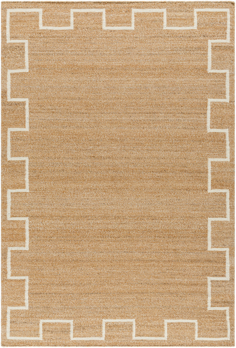 Lanesra LAR-2302 8' x 10' Handmade Rug LAR2302-810  Light Wood, Prairie Dust, Sand, Pearl, Natural Surya
