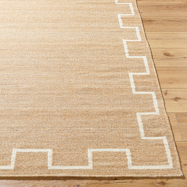 Lanesra LAR-2302 8' x 10' Handmade Rug LAR2302-810  Light Wood, Prairie Dust, Sand, Pearl, Natural Surya