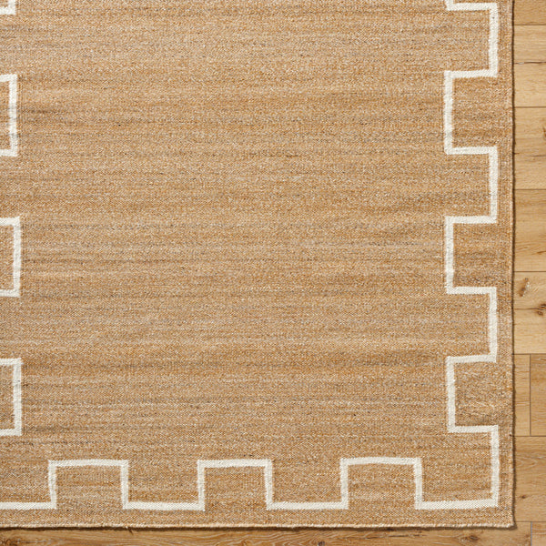 Lanesra LAR-2302 8' x 10' Handmade Rug LAR2302-810  Light Wood, Prairie Dust, Sand, Pearl, Natural Surya