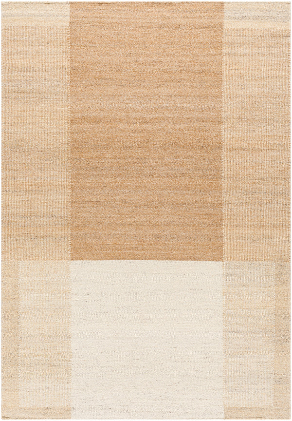 Lanesra LAR-2304 8' x 10' Handmade Rug LAR2304-810  Pearl, Khaki, Tan, Desert Tan, Prairie Dust Surya